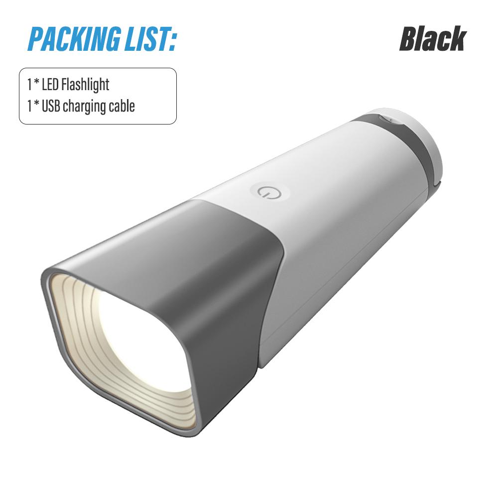 

Многофункциональная настольная светодиодная лампа для чтения, перезаряжаемый фонарик, портативный ночник, головка лампы может поворачиваться, трехцветное затемнение