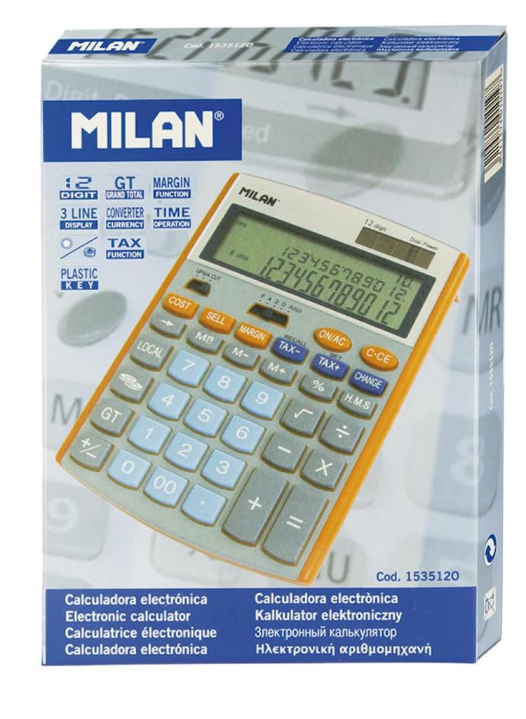 MILAN Calculator 12 Digits OR 153512O