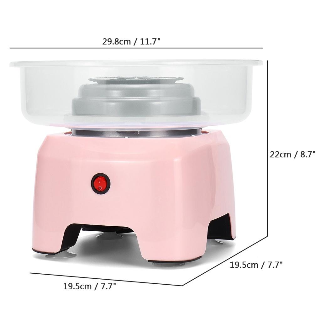 500W Cotton Sugar Floss Machine Portable Electric DIY Sweet Cotton Candy Maker Boy Girl Gift Children's Day Spun Sugar Machine