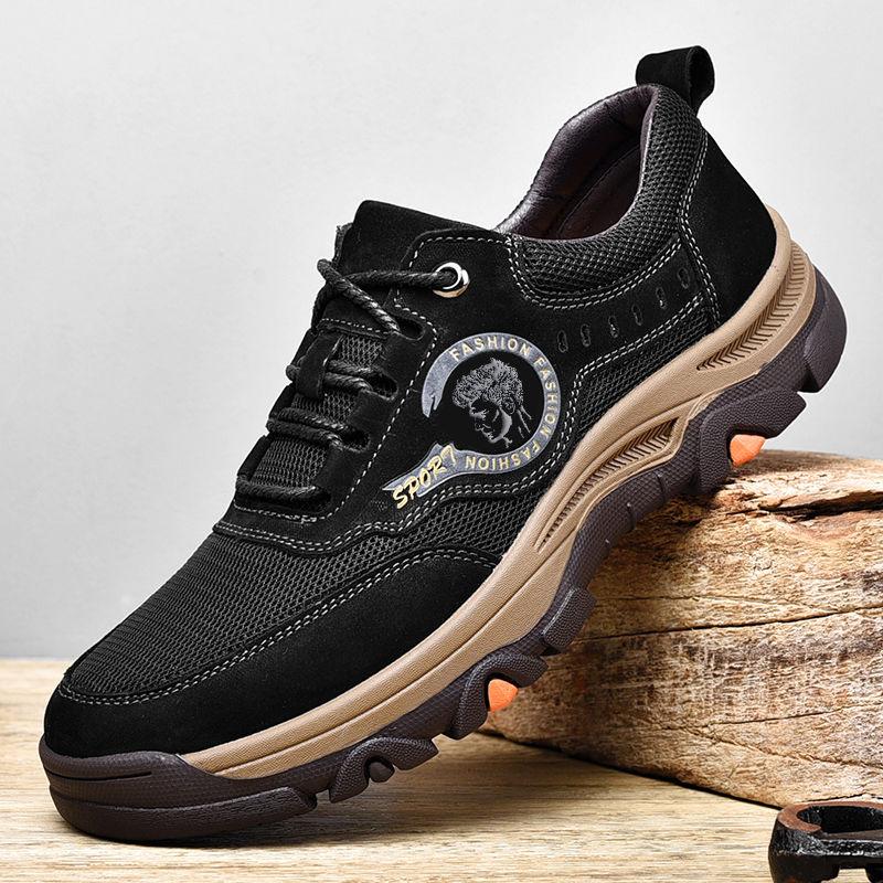 

Популярная уличная походная обувь с сеткой весной и осенью 45