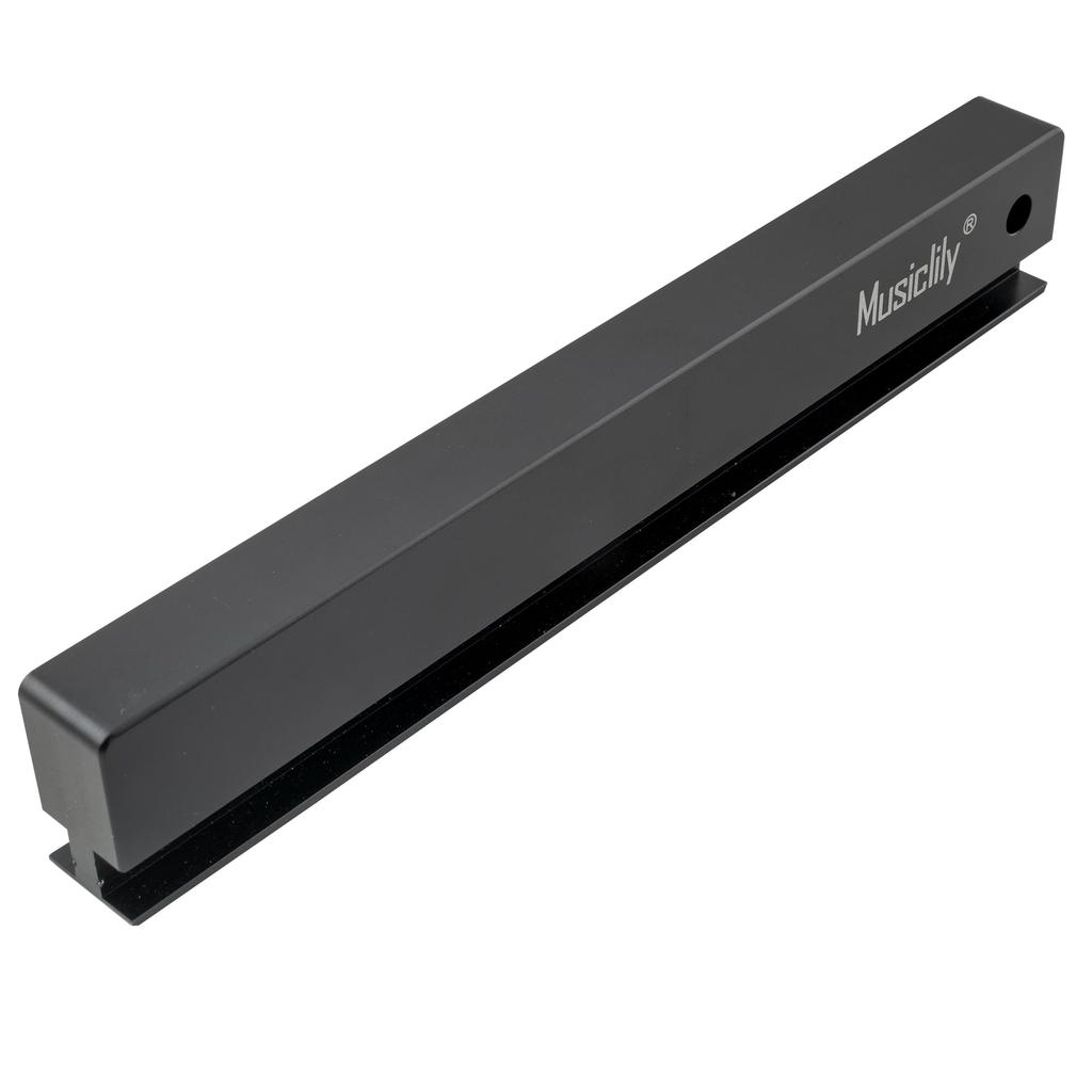 Musiclily Pro Aluminum Fret Beam Fret Leveling File Polishing Tool for Electric Repair and Maintenance by Luthiers Tools 9" Guitar/Bass