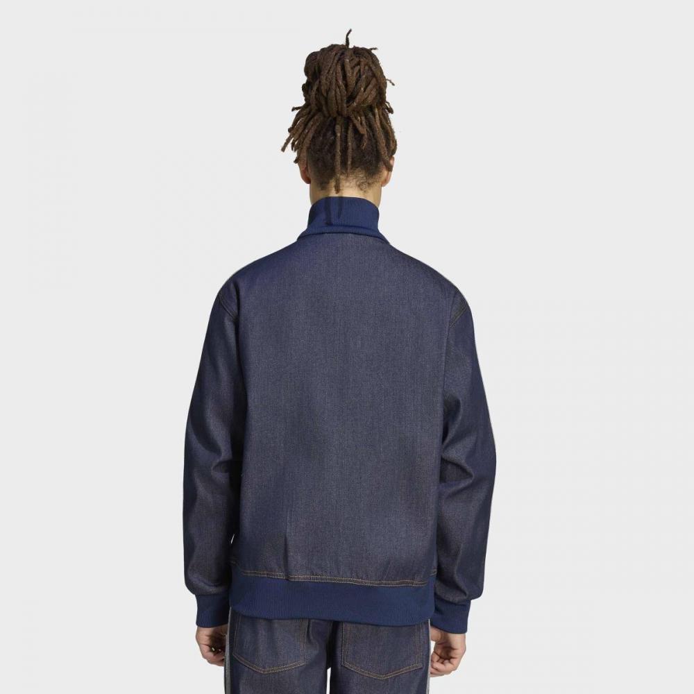 AdidaS Men S Adicolor Low Denim Track Top