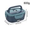 2in1 Electric Lunch Box Food Warmer Portable Food Heater for Car Home Leak Proof Bento Food Container Box Stainless Steel Liner