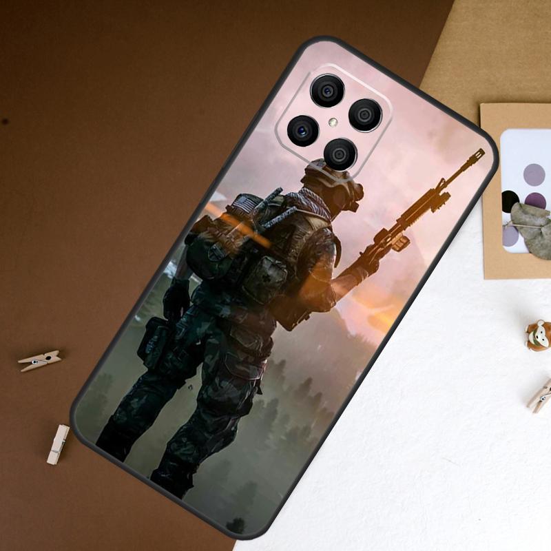 Tactical Swat Gear Pattern Phone Case For Honor 90 Lite 50 70 Magic 5 6 Pro 8X X6 X7 X8 X9 X8a X7a X6a X9b X9a Cover