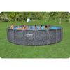 Piscină de grădină cu cadru 610 X 132 Cm 11-în-1 Bestway 561Ke
