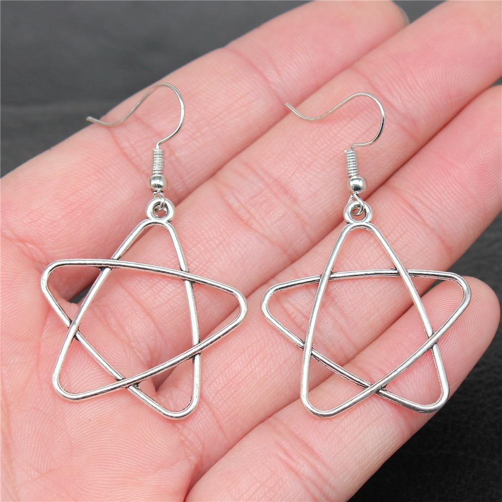 53 styles Inspired Jewellery Fashion Women Gifts Vintage Moon Sun Star Dangle Drop Earrings For Women Statement Wiccan Jewelry