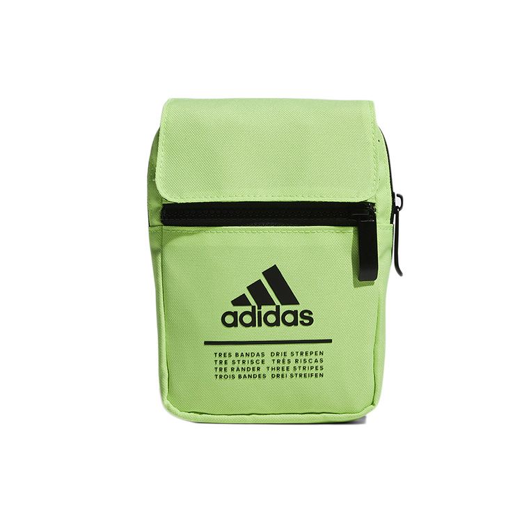 Adidas Sports Polyester Crossbody Bag Regular Couple Style Unisex Bags Green GH5278 Green