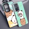 Bubu Dudu Cartoon Cute Shockproof Phone Case for Samsung A17 A16 A15 A14 A37 A57 A36 A56 A26 A35 A55 A25 A34 A54 A24 A13 A23 A33