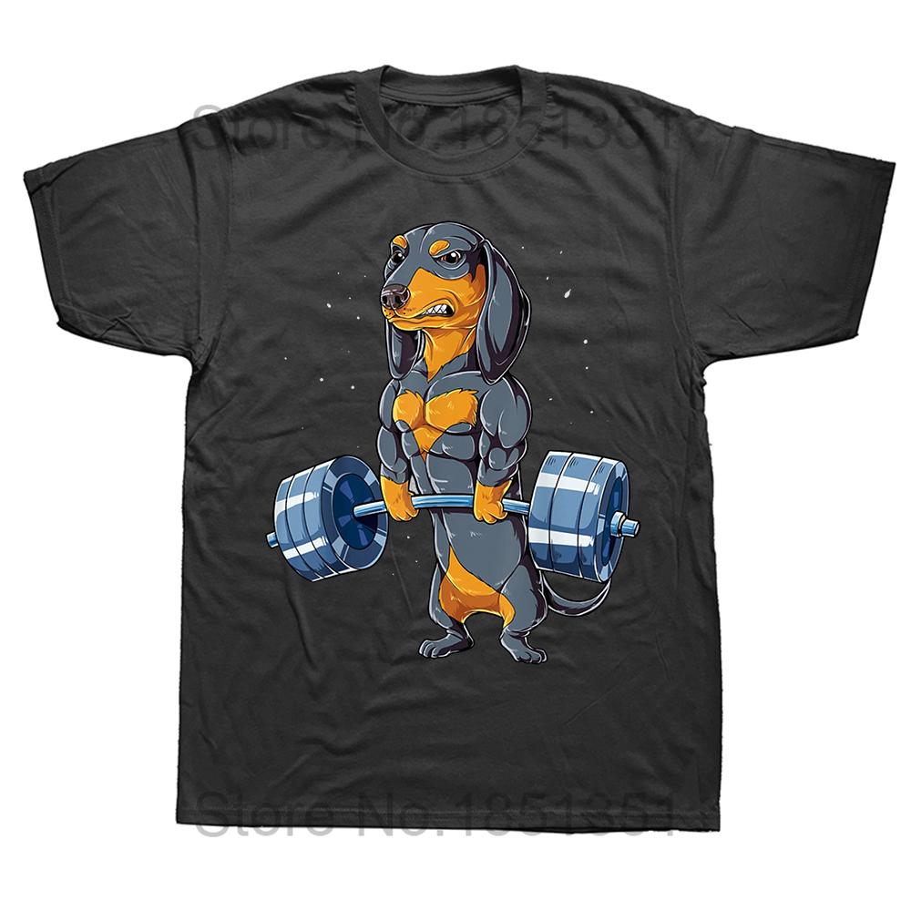 Unissex Bonito Dachshund Engraçado Design Wiener Dog Lovers Pet Puppy Camisetas Gráfico Streetwear Manga Curta Presentes de Aniversário Verão T-shirt