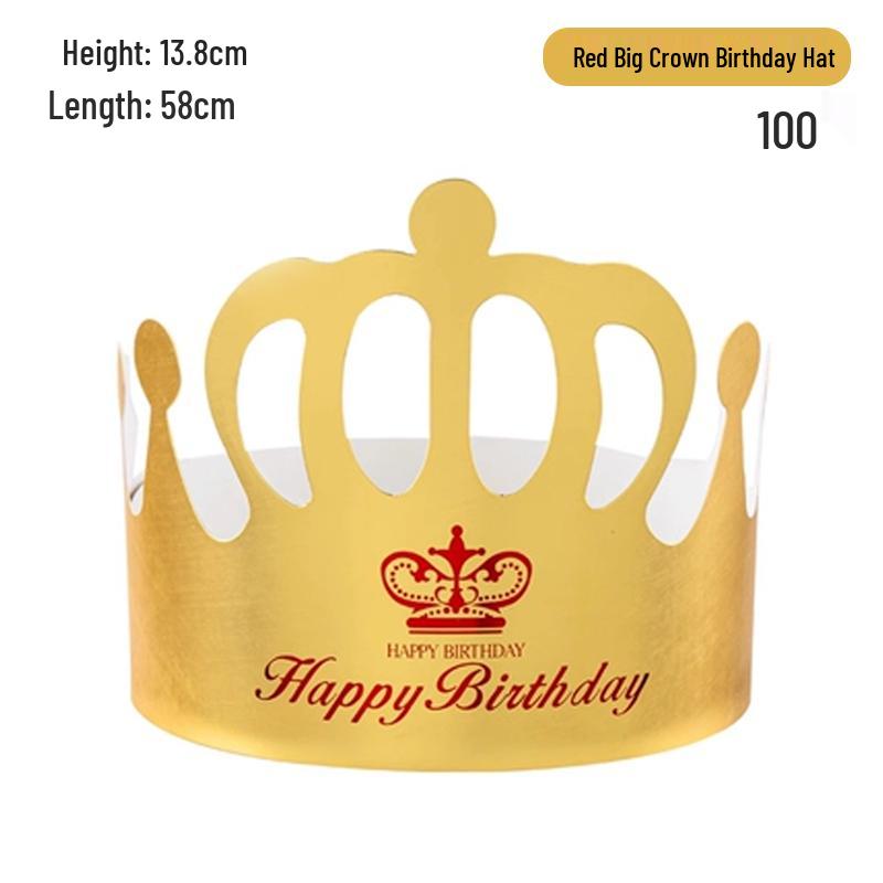 2025 Birthday Hat for Kids & Adults - First Birthday Party, Photo Props, Cake Hat