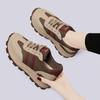 Genuine Leather Breathable Thick Sole Height-enhancing Versatile Casual Sneakers New Soft Sole Shoes for Women
