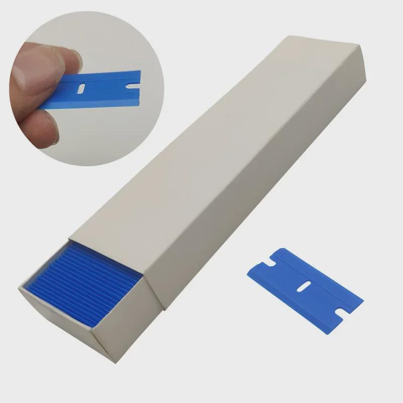 Odstraňovač lepidla z mobilního displeje Oboustranná plastová škrabka s čepelí