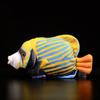 Cirujano Azul Regal Pez Emperador Ángel Real Pez Mariposa de Cuatro Bandas Pez Tropical Pez Mariposa de Banda de Cobre Scat Manchado Juguete de Peluche