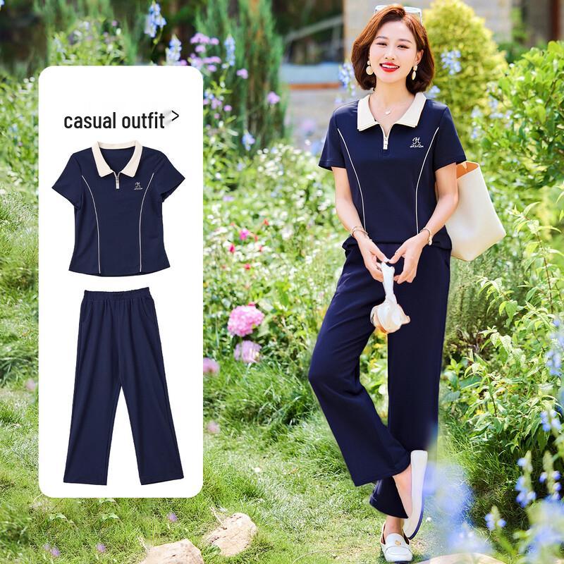 Women s Casual Summer Sportswear Set 3XL