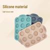 Non-Slip Silicone 12-Cavity Round Muffin and Cake Mold