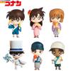 6pcs/set Detective Conan Anime Figure Conan Edogawa Action Figure Q Version Collectible Model Doll Toys Desktop Decoration Gifts
