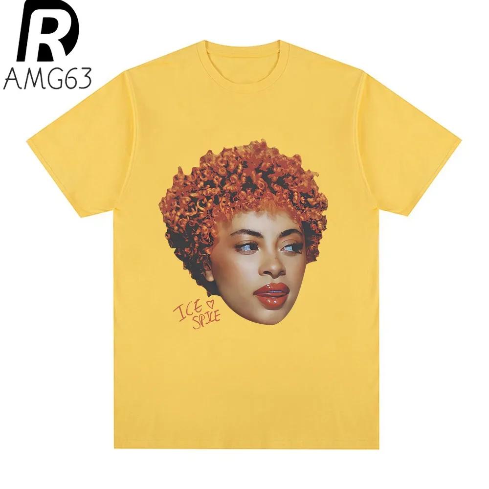 

Rapper Ice Spice Graphic T Shirt Men Women s Fashion Hip Hop Street Style T-shirt Summer Casua 4XL