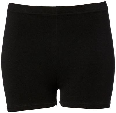 Caron Stretch Cotton Made In Size M Women's Leggings, Blend, 1/4 Length, Japan, Black, (SP11301)