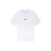 Li-Ning Sakura Series SS22 Solid Color Round Neck Casual Short Sleeve T-Shirt Unisex Tops White AHSS917-1