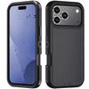 Armor Shockproof Defender Phone Case For iphone 11 12 13 14 15 16 17 Pro Max X XS XR XSMAX 16E 17AIR Hard PC+TPU Back Cover