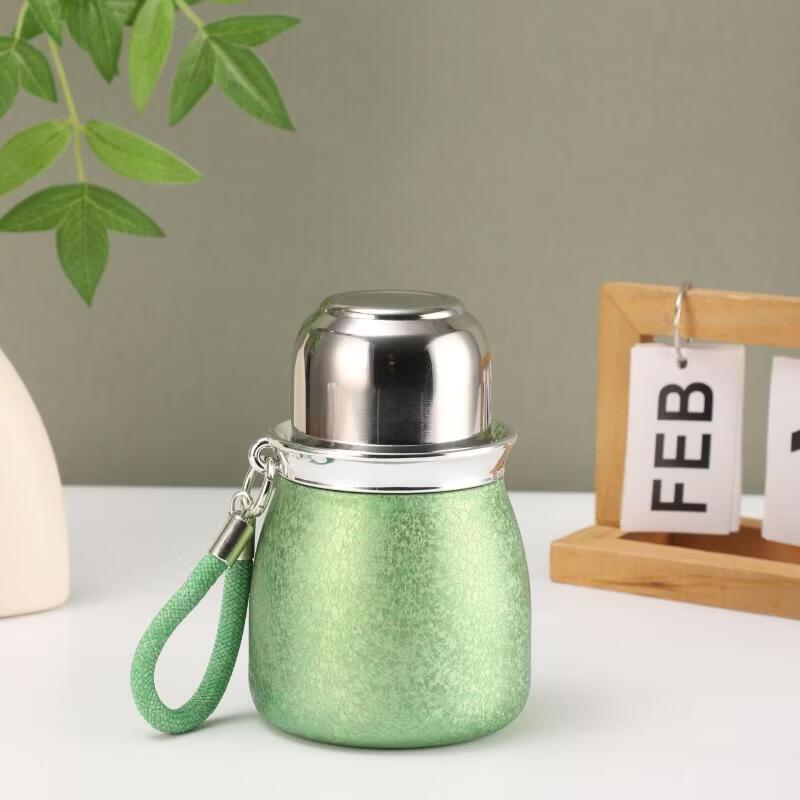 Shangqi Gourd Portable Titanium Insulated Tea Separation Cup