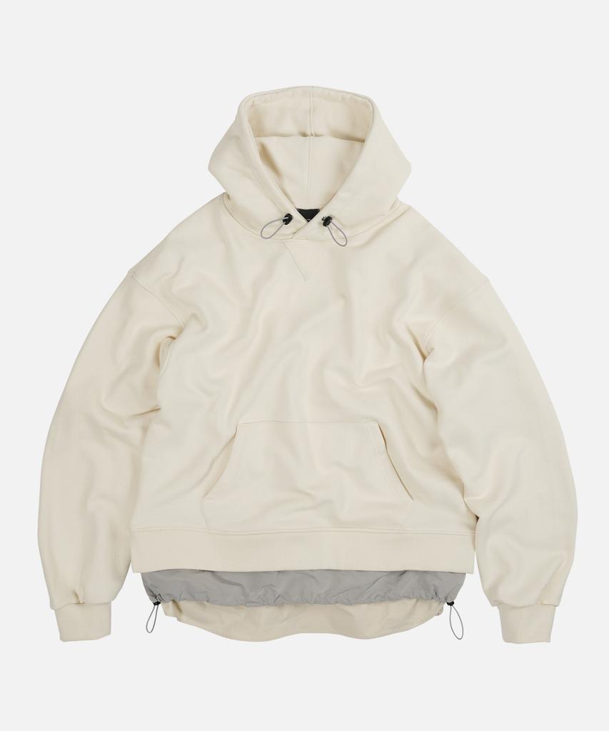Double Layered Hoody _ Ivory