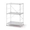 Edelstahl Einheit Stahlregal 58cm x 41cm x 83cm Wandregal Regal/Edelstahl Set, Klein, (W.) (D.) (H.), 83267063, Regal,