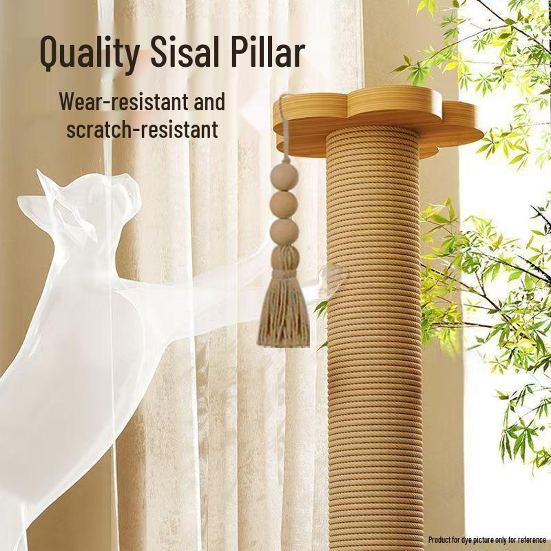 Cat Tree & Bed with Scratching Post and Sisal