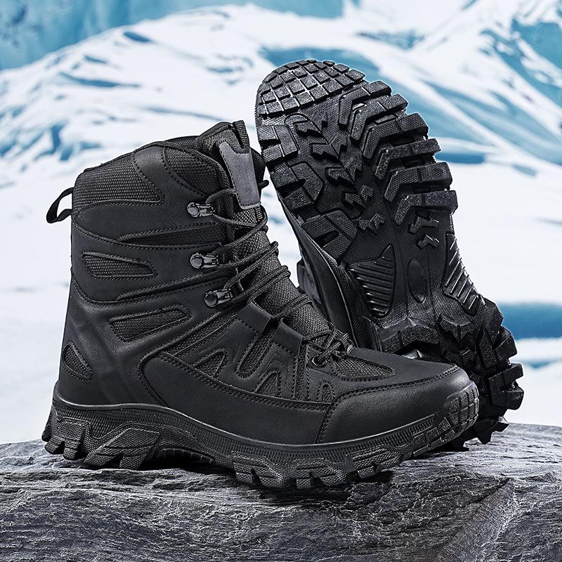 

New large size hiking shoes breathable tactical boots special forces outdoor hiking camping off-road adventure desert boots 47