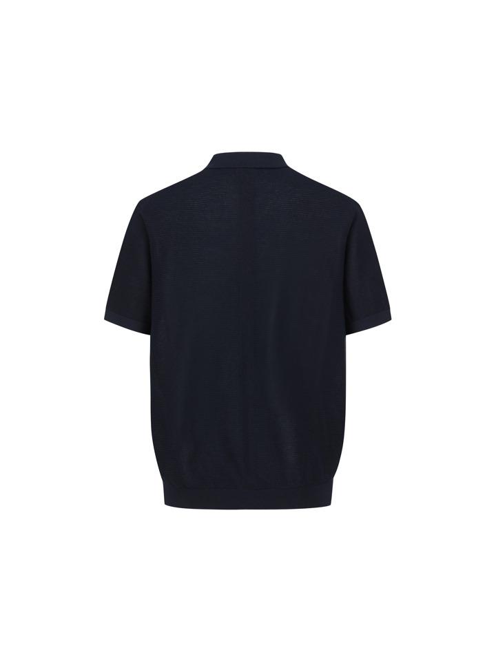 ZIOZIA Men'S Miracle Short Sleeve Collared Cardigan_Aaf2Ec1102Nv