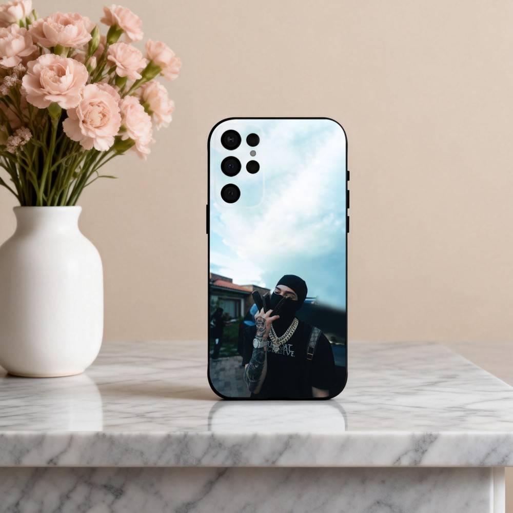 R-Rapper H-Hades-S 66S  Phone Case For Samsung S25,24,23,22,30,21,10,9,Ultra,Plus,Lite,FE,4,5 G Soft Black Case