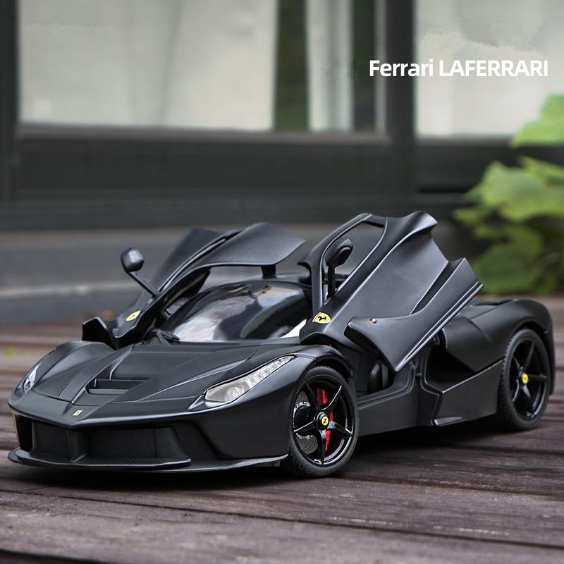 1/32 Laferrari Alloy Sports Car Model Diecasts Metal Toy Vehicles Car Model High Simulation Sound and Light Kids Gifts