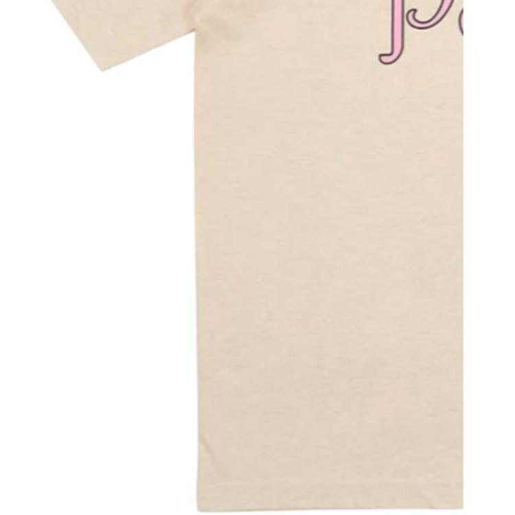 Palace Alfresco T-Shirt Oatmeal Marl Unisex Tops Cream P24TS213