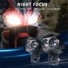 MOFOX W05 Motorcycle LED Fog Light Dual Head Spotlight 40W 8000Lms High/Low Beam Light