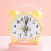 Alarm Clock Children Cartoon Clock Crystal Simple Internet Celebrity Small Alarm Desk Clock Jump Seconds Do Not Mute