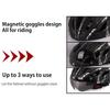 Helmet Cycling Helmet for Adult Men Women Protective Helmet with Magnetic Visor