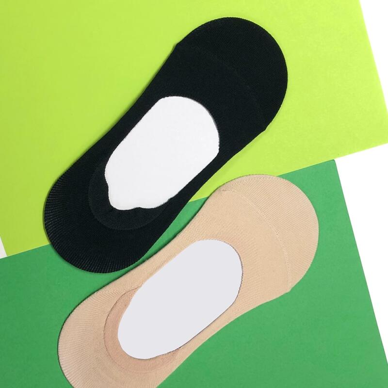 06 Men's and Women's Mesh Round Socks 8 Pairs Fake Socks