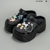 Women's Slippers 9CM High Platform Garden Fashion Clogs Shoes Women's Slippers Thick Bottom EVA Sandals Summer Girls Slippers