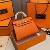New Leather Bag Mini Handbag Fashion Lock Women's Bag