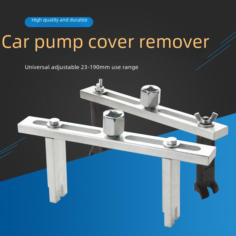 Adjustable Universal Fuel Pump Cap Wrench with Right Angle and Claw Design