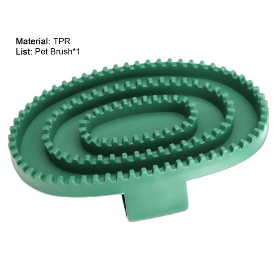 Pet Wash Brush Ergonomic Design Long-term Use Hair Removal Gentle Silicone Bristles Cat Massage Comb for Pet