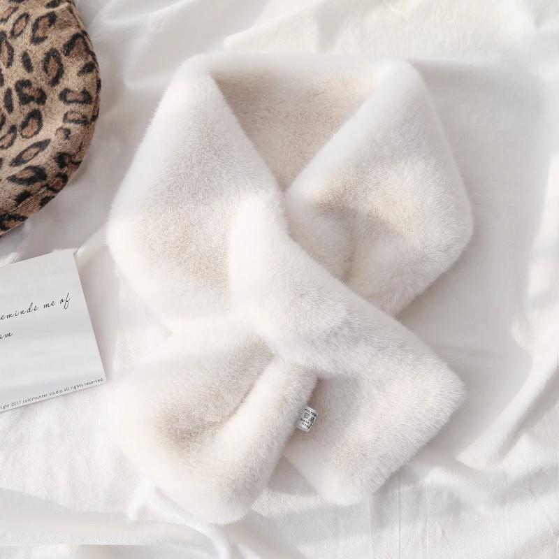 Vysoce kvalitní roztomilý zimní nákrčník pro rodiče a dítě - Vánoční a novoroční šála pro ženy