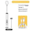 Compact Electric Milk & Egg Frother - Handheld Whisk & Beater for Creamy Coffee and Smooth Mixtures