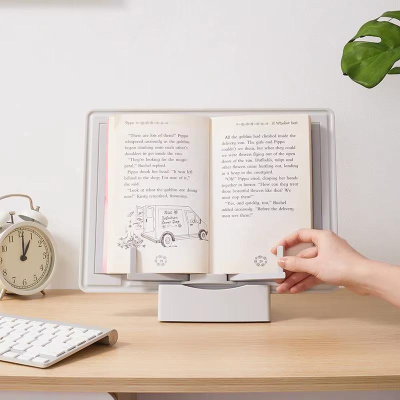 Multifunctional Magnetic Whiteboard Stand - Writing Board & Picture Book Flip Artifact, Practical Document Holder for Study