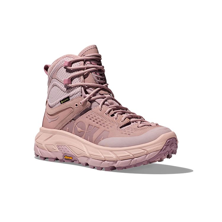 HOKA Tor Ultra High GORE-TEX ღია მეწამული უნისექსის სნიკერები ვარდისფერი ატმის 1129958-PMPW