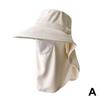 Summer Travel Sunshade Sunblock Hat For Women Full Coverage Large Eaves Empty Top Anti-UV Sun Hat Travel Beach Hat