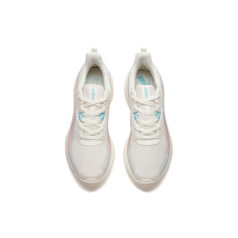 Anta Running Collection Lightweight And Breathable Low-Top Running Shoes Men's Beige White Pink Sneakers 112135568-2