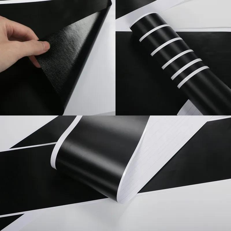 Car Hood Bonnet Roof Trunk Kit Long Racing Stripe Stickers For BMW 3 Series M3 E90 F30 G20 Vinyl Decals Auto Tuning Accessories