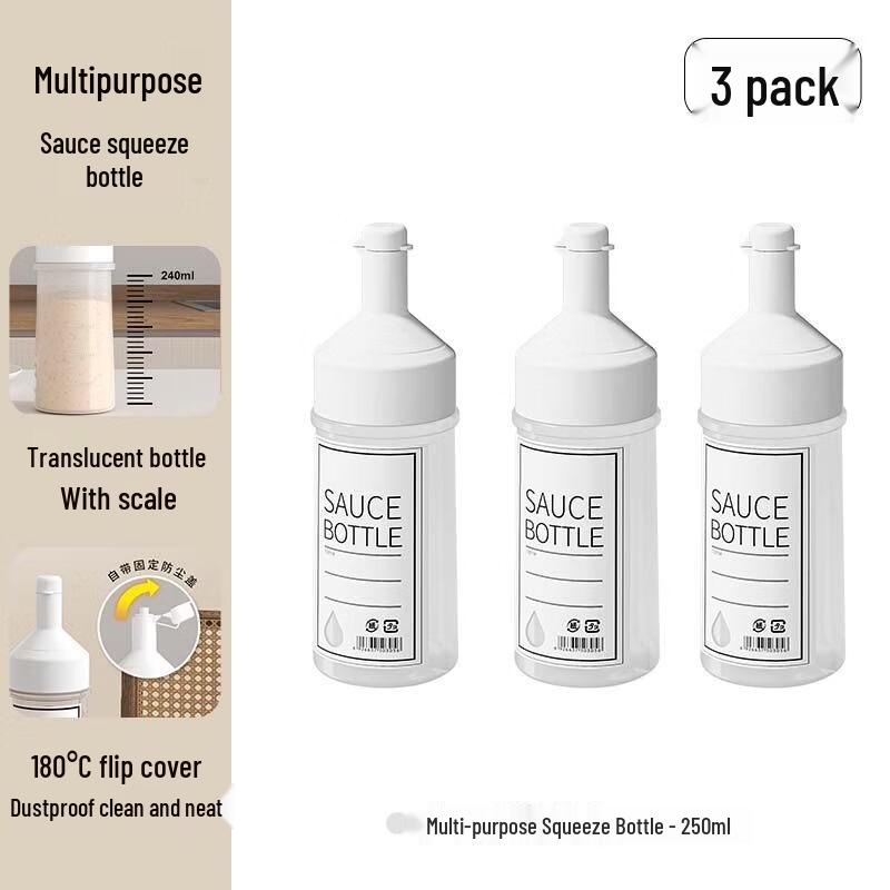 ZISIZ Commercial Sauce Squeeze Bottle