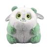Playful Pandas Key Holder Accessory with Elegant Designs Vibrating Action Plush Bag Charm for Students and Couples